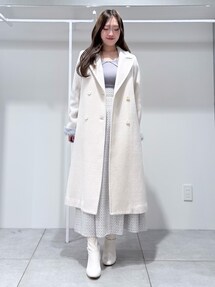 オフショルフェイクファーニット｜マーキュリーデュオ