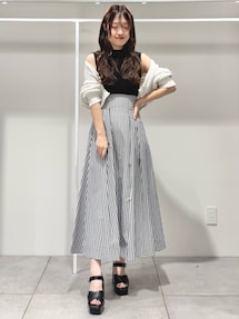 MERCURYDUO スカシ編ミラメコンボレロカーディガン 新品未使用 MERCURYDUO スカシ編ミラメコンボレロカーディガン - メルカリ