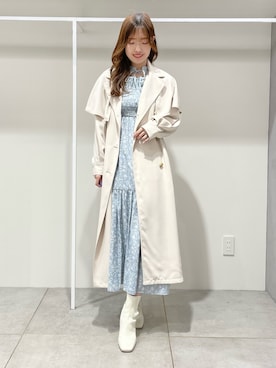 仲田桃子さん（レディース・165cm）の冬コーディネート