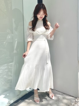 仲田桃子さん（レディース・165cm）の夏コーディネート