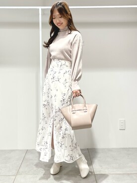 仲田桃子さん（レディース・165cm）の秋コーディネート