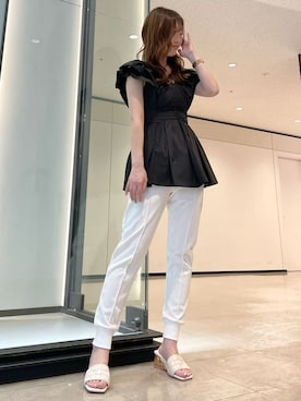 仲田桃子さん（レディース・165cm）の春コーディネート