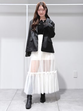 仲田桃子さんのコーディネート