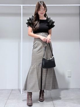 仲田桃子さん（レディース・165cm）の夏コーディネート