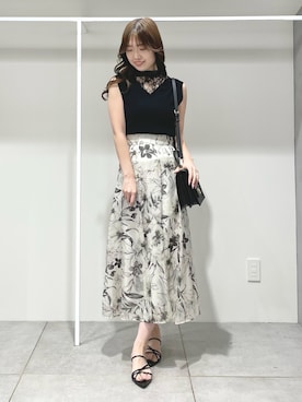 仲田桃子さん（レディース・165cm）の春コーディネート