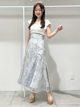 仲田桃子さん（レディース・165cm）の春コーディネート