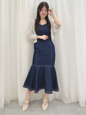 仲田桃子さん（レディース・165cm）の春コーディネート