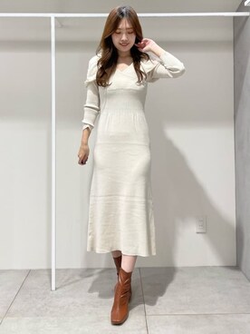 仲田桃子さん（レディース・165cm）の秋コーディネート