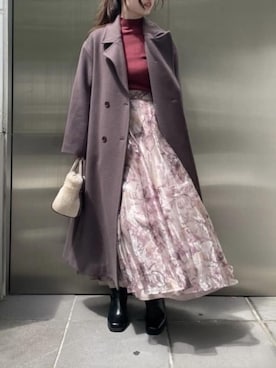 仲田桃子さん（レディース・165cm）の秋コーディネート