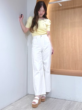 仲田桃子さん(レディース・165cm)の春コーディネート