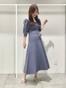 3WAY異素材ドッキングニットワンピース｜マーキュリーデュオ
