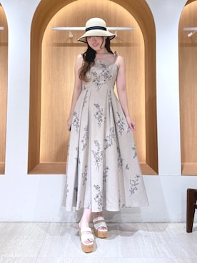 仲田桃子さん（レディース・165cm）の春コーディネート