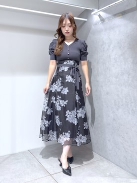 仲田桃子さん(レディース・165cm)の夏コーディネート