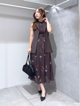 仲田桃子さん(レディース・165cm)の夏コーディネート