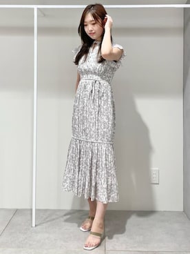 仲田桃子さん（レディース・165cm）の夏コーディネート