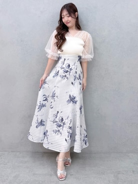 仲田桃子さん（レディース・165cm）の春コーディネート