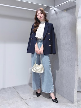仲田桃子さん(レディース・165cm)の秋コーディネート