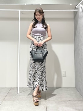 仲田桃子さん(レディース・165cm)の夏コーディネート