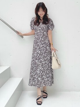 仲田桃子さん(レディース・165cm)の春コーディネート