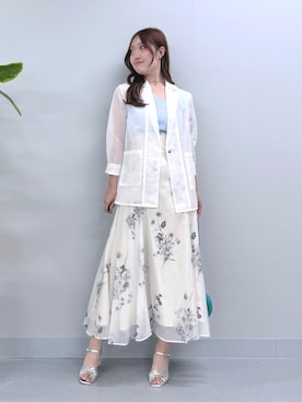 仲田桃子さん（レディース・165cm）の夏コーディネート