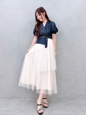 仲田桃子さんのコーディネート