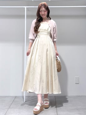 仲田桃子さん(レディース・165cm)の春コーディネート