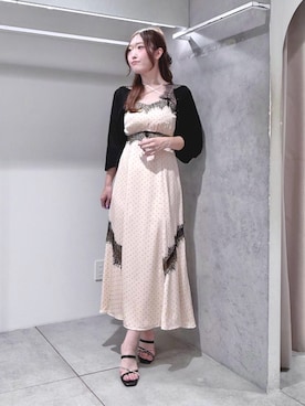 仲田桃子さん(レディース・165cm)の夏コーディネート