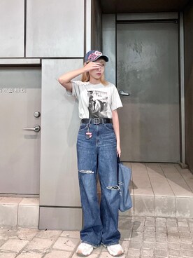 「90'sコーデ」｜ORiさん（レディース・158cm）の秋コーディネート