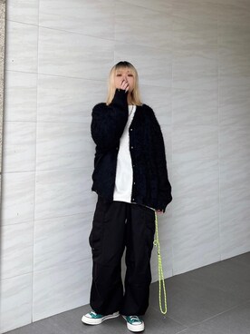 「アイテム（スマホケース/カバー）」を使った、ORiさん（レディース・158cm）の冬コーディネート