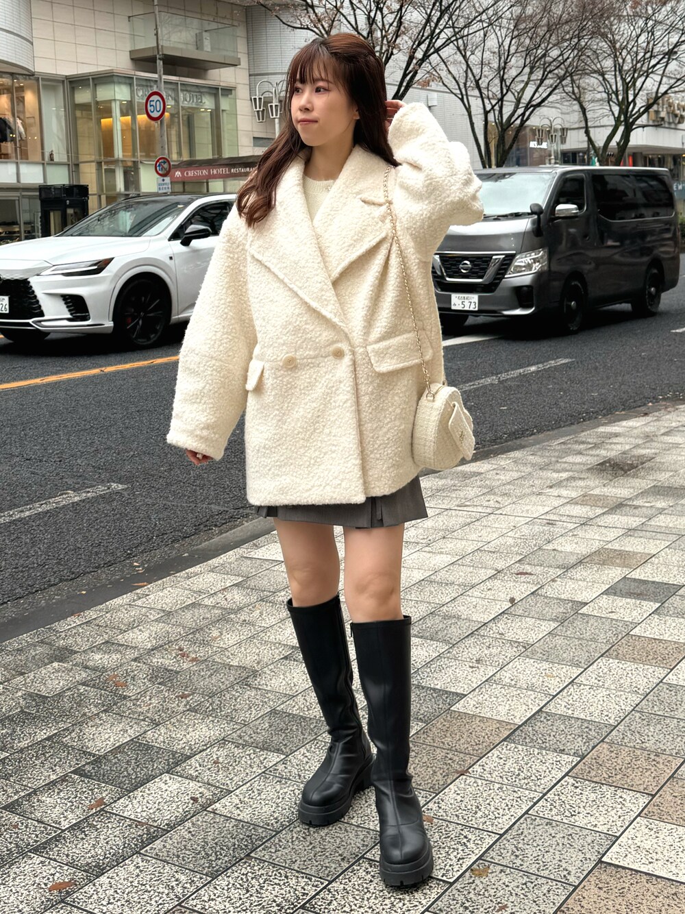 one after another NICE CLAUPのアイテムを使った「コクーン