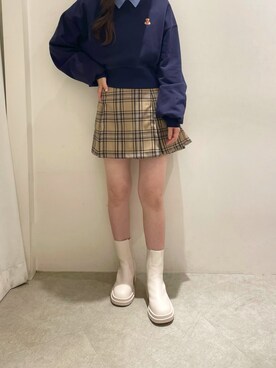 ゆうはさん（レディース・155cm）の秋コーディネート