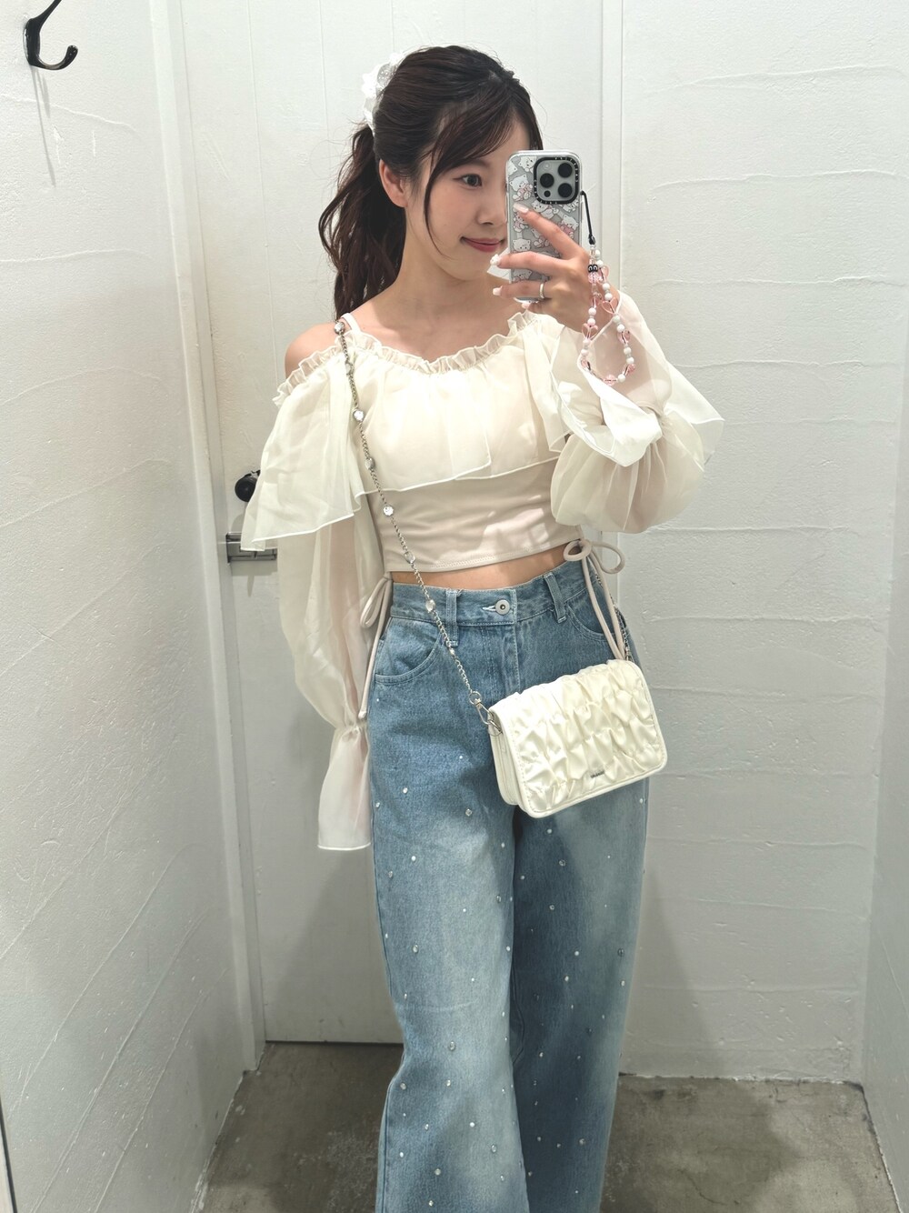 NICE CLAUP【Seemi.】フリルオフショル　水着 NICE CLAUP【Seemi.】フリルオフショル 水着