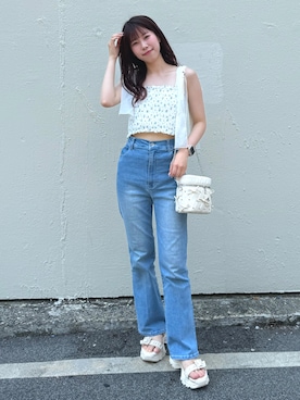 ゆうはさん（レディース・155cm）の夏コーディネート