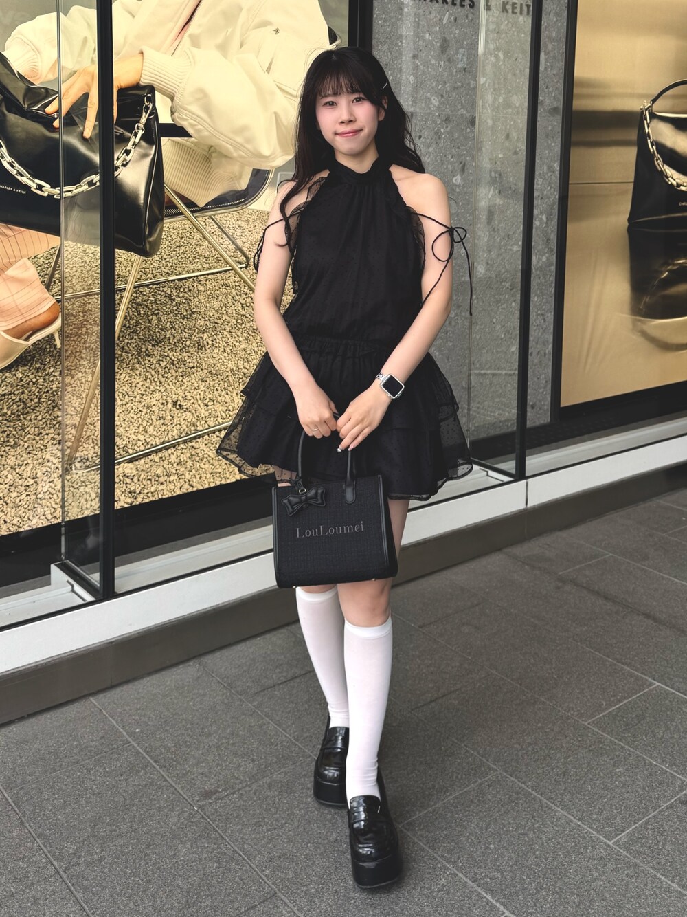 新色追加！】アメスリバックリボンミニワンピースを使った人気