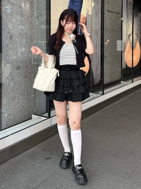 ゆうはさん(レディース・155cm)の夏コーディネート