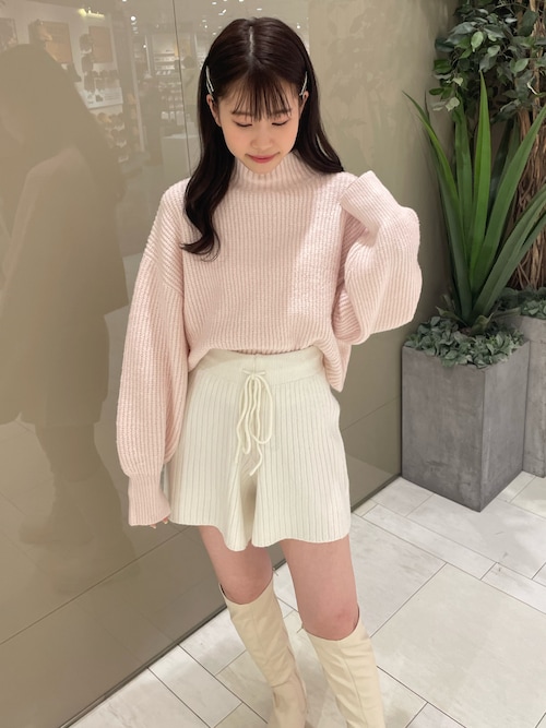 セール】リブニットショートパンツ（その他パンツ）｜one after