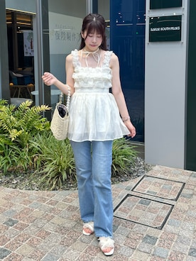 ゆうはさん（レディース・155cm）の夏コーディネート