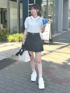 ゆうはさん(レディース・155cm)の夏コーディネート