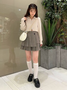 ゆうはさん(レディース・155cm)の秋コーディネート