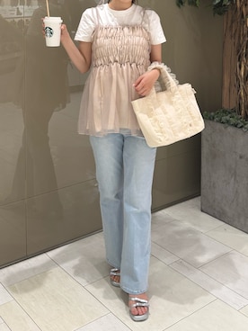 ゆうはさん(レディース・155cm)の夏コーディネート