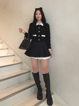 ゆうはさん(レディース・155cm)の冬コーディネート