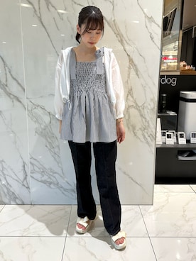 ゆうはさん(レディース・155cm)の夏コーディネート