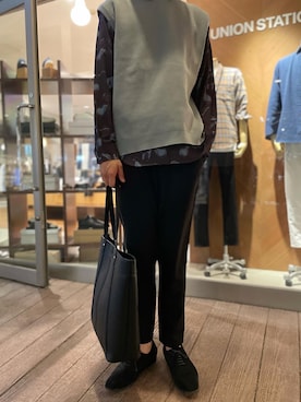 プーさん（メンズ・180cm）の秋コーディネート