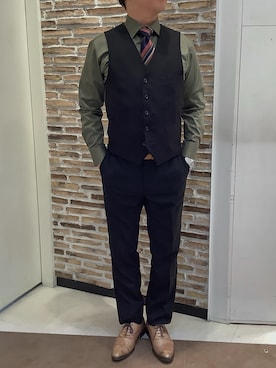 BRICK HOUSE by Tokyo Shirts 熱田イオンモール店さんのコーディネート