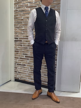 BRICK HOUSE by Tokyo Shirts 熱田イオンモール店さんのコーディネート