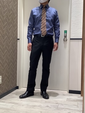 BRICK HOUSE by Tokyo Shirts 熱田イオンモール店さん（メンズ・175cm）の秋コーディネート