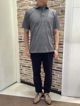 BRICK HOUSE by Tokyo Shirts 熱田イオンモール店さん（メンズ・168cm）の夏コーディネート