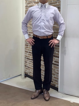 BRICK HOUSE by Tokyo Shirts 熱田イオンモール店さん（メンズ・168cm）の春コーディネート