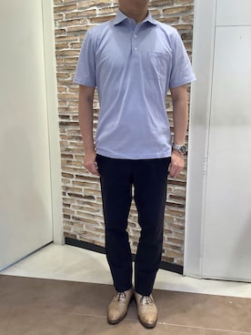 BRICK HOUSE by Tokyo Shirts 熱田イオンモール店さん（メンズ・168cm）の夏コーディネート