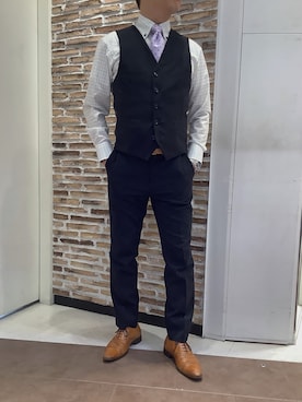 BRICK HOUSE by Tokyo Shirts 熱田イオンモール店さんのコーディネート